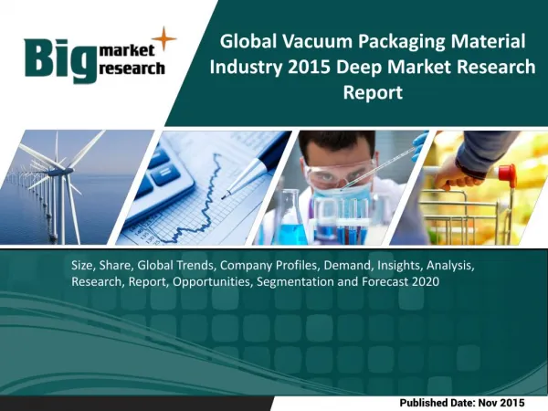 Vacuum Packaging Material Industry 2015 Deep Market Research Report