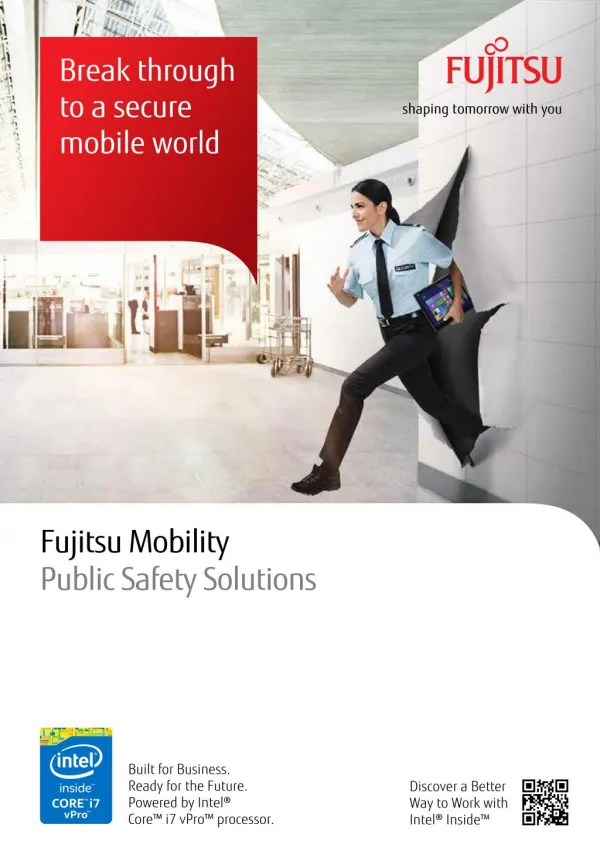 Mobile Computing Systems & Solutions for Public Safety Agencies from Fujitsu