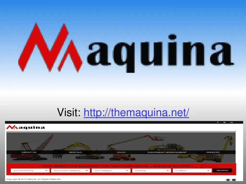 visit http themaquina net