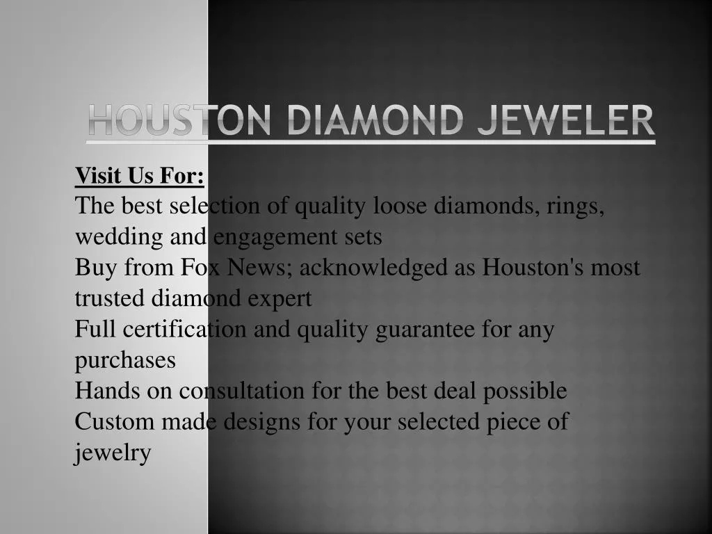 houston diamond jeweler
