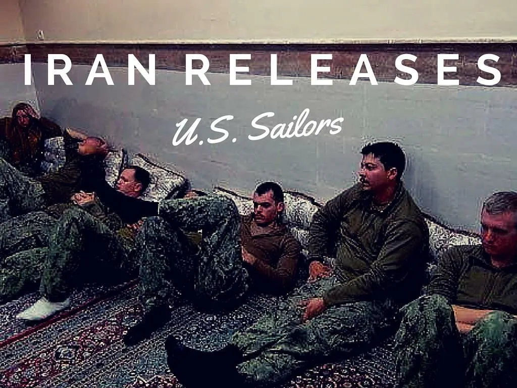 iran releases u s sailors