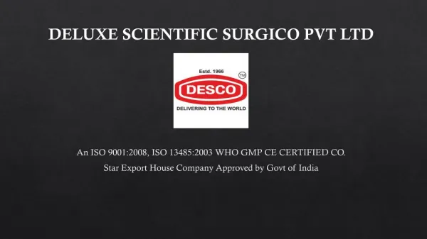 Laboratory Containers Manufacturers in India | DESCO