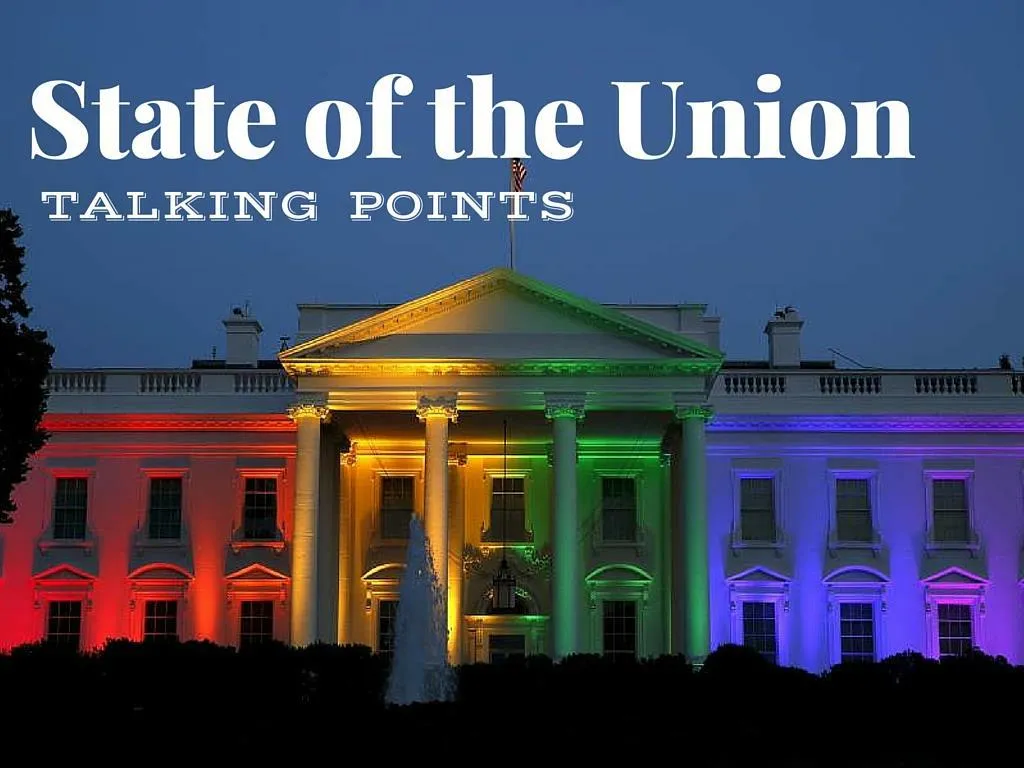 state of the union talking points