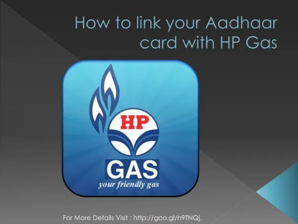 How to link your Aadhaar Card with HP Gas