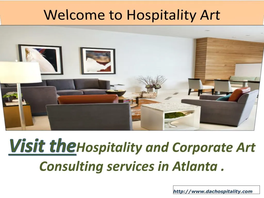 welcome to hospitality art