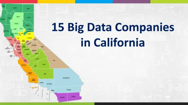 15 Big Data Companies in California