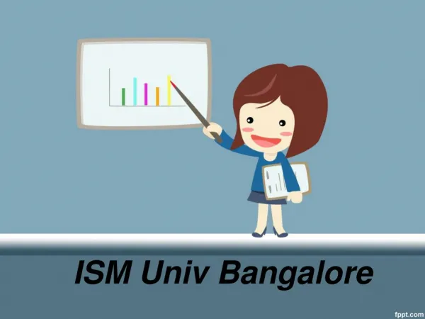 ISM Univ Bangalore