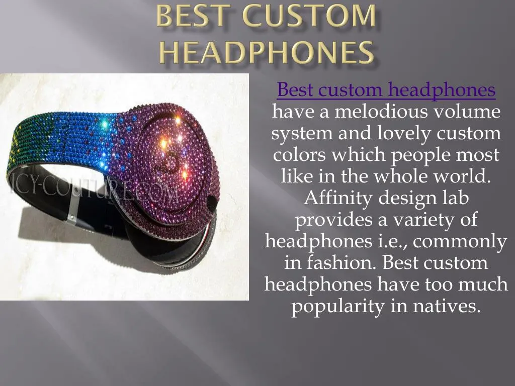 best custom headphones
