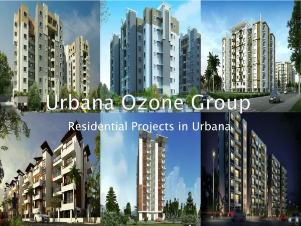 Urbana Ozone Group Residential Projects