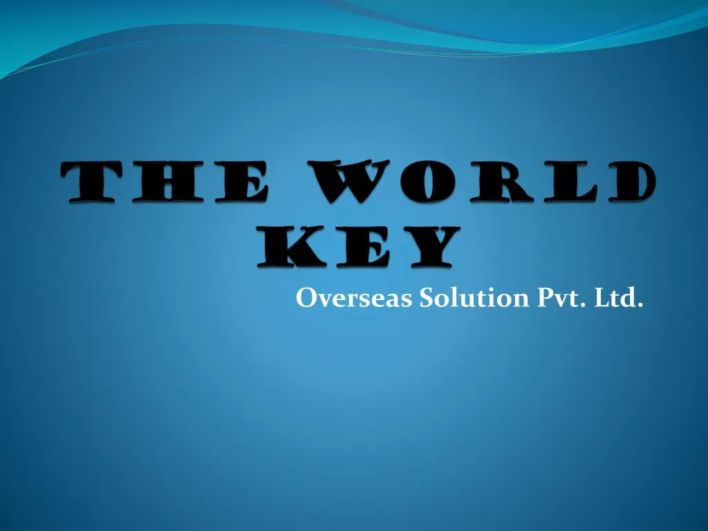 the world key
