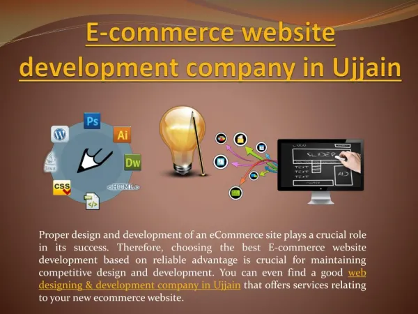 E-commerce website development company in Ujjain