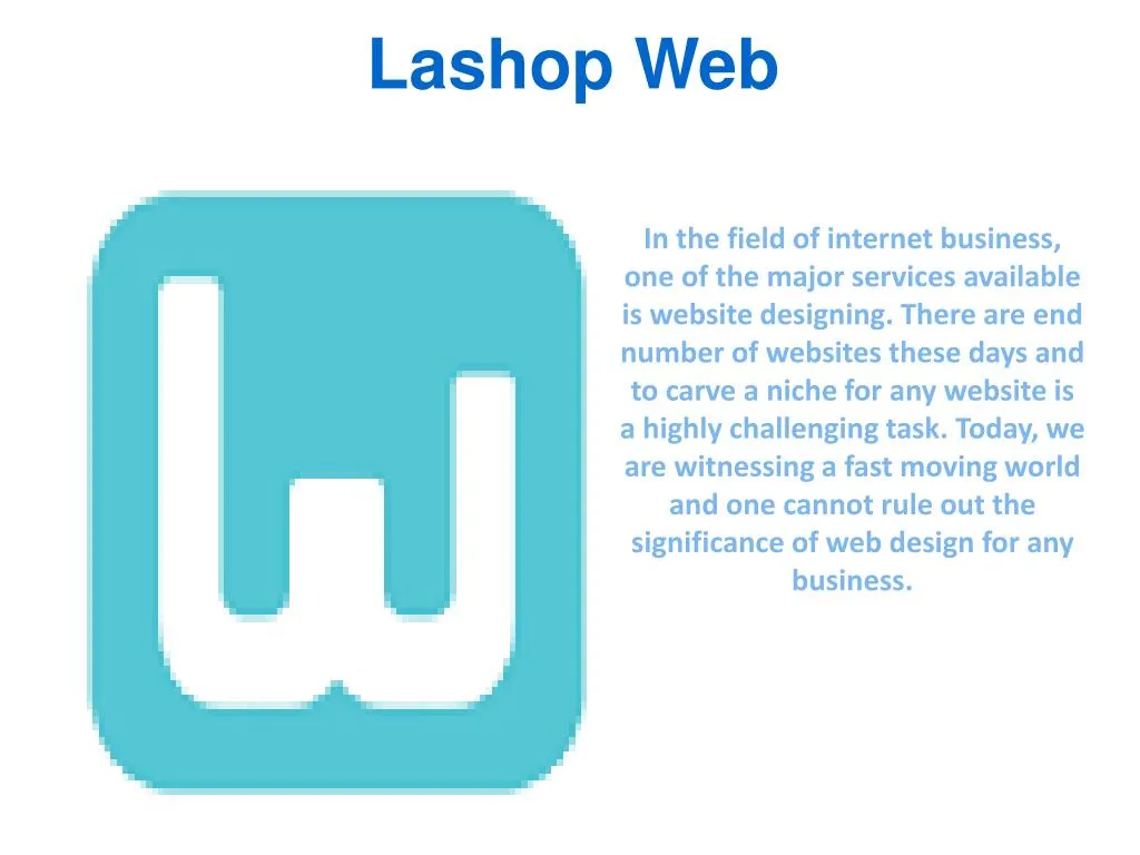 lashop web