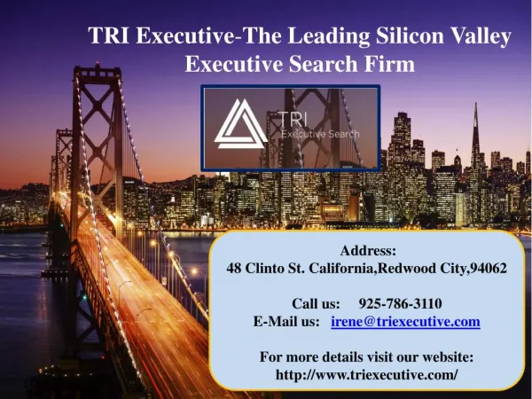 TRI Executive-The Leading Silicon Valley Executive Search Firm