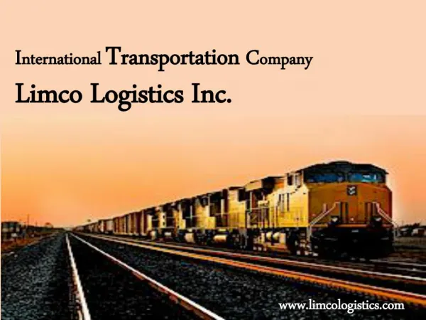 International Transportation Company – Limco Logistics Miami, USA