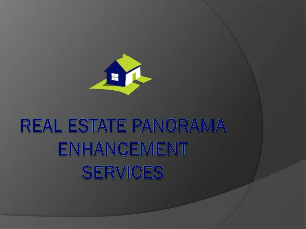 real estate panorama enhancement services