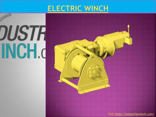 Hydraulic winch