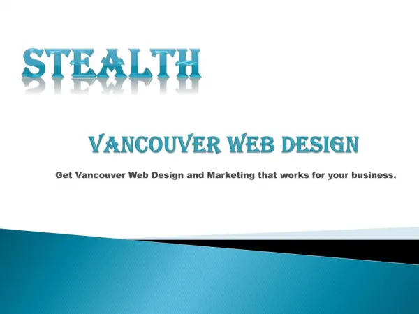 Vancouver Web Design