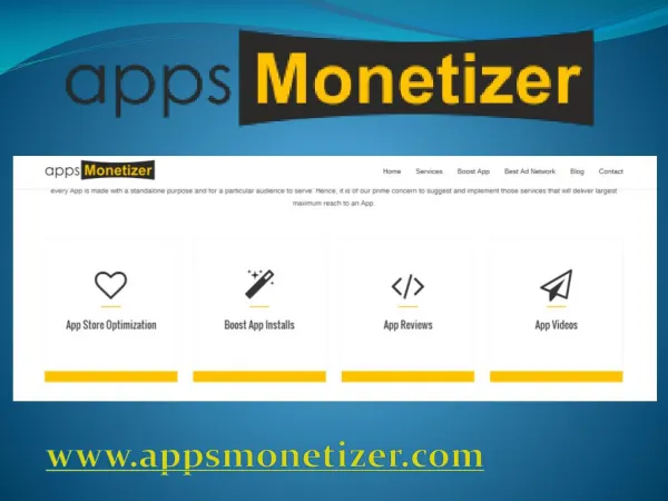 App Store Optimization-appsmonetizer.com