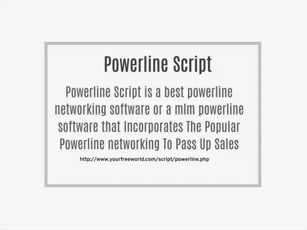 Powerline Script
