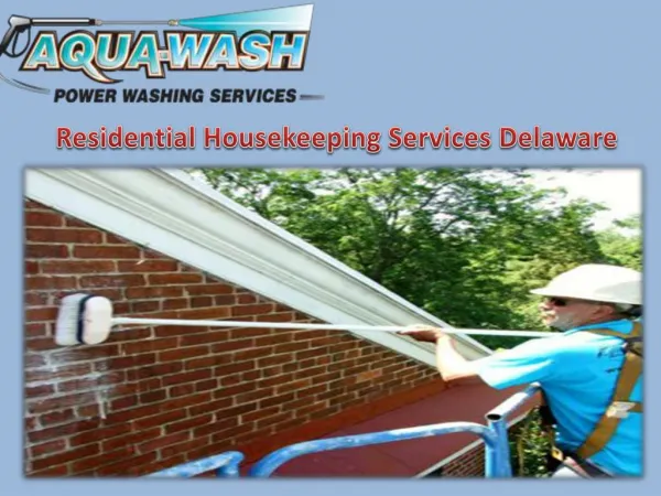 Residential Housekeeping Services Delaware