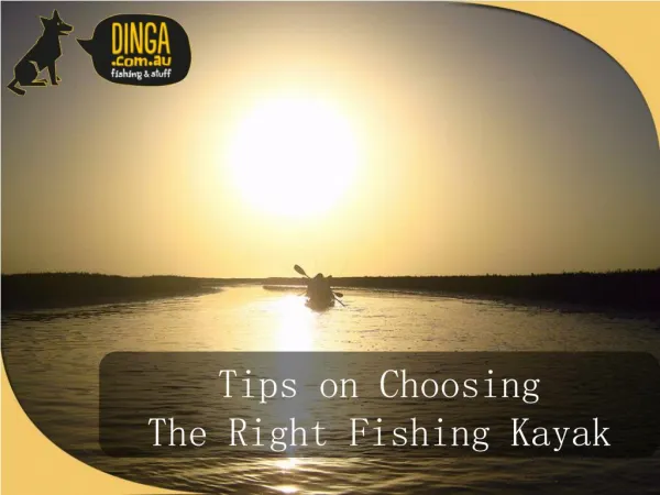 Tips On Selecting The Right Fishing Kayak
