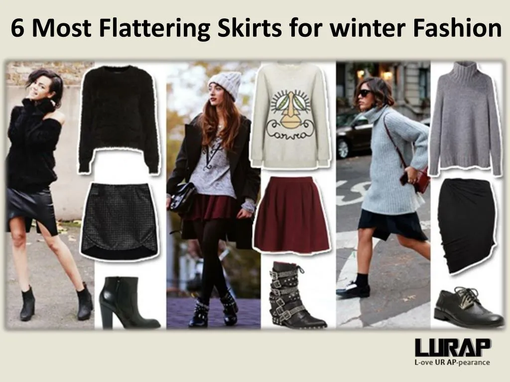 6 most flattering skirts for winter fashion