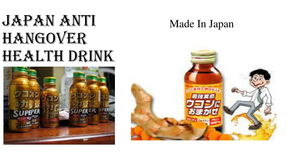 japan anti hangover health drink