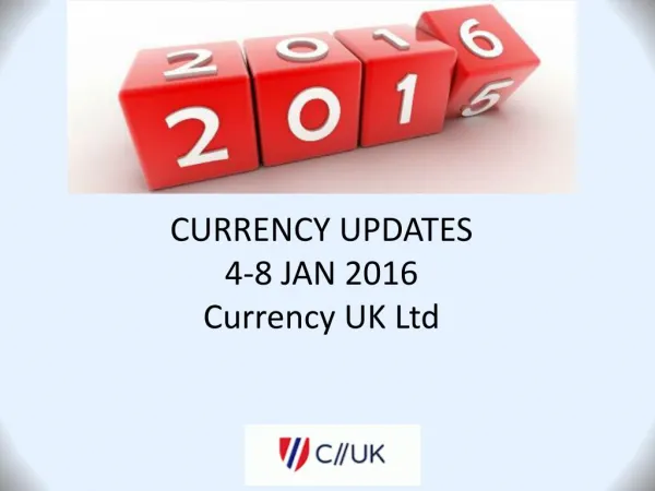 Currency UK Economy updates