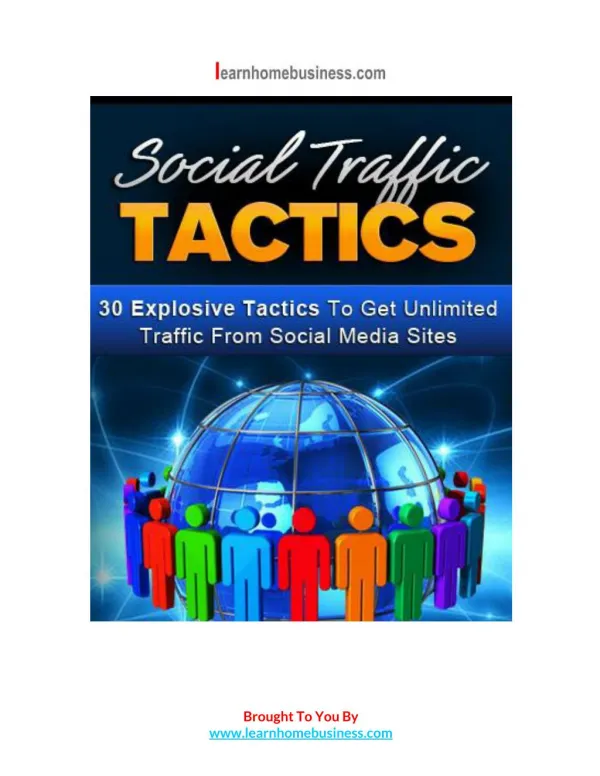 30 Explosive Tactics To Get Unlimited Traffic From Social Media Sites