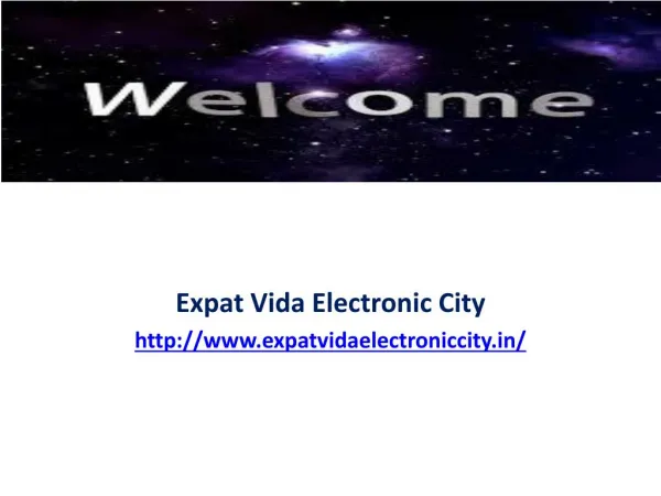 Expat Vida Electronic City