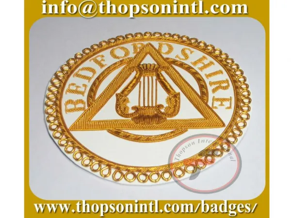 Masonic Royal Arch Apron badge
