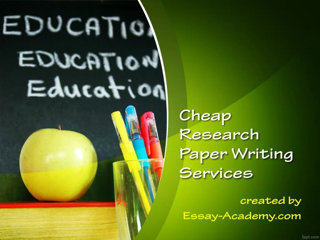 cheap research paper writing services