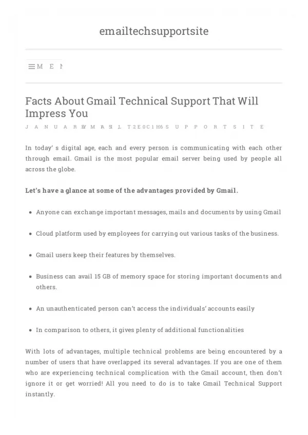Email Tech Support – An easiest source of solution