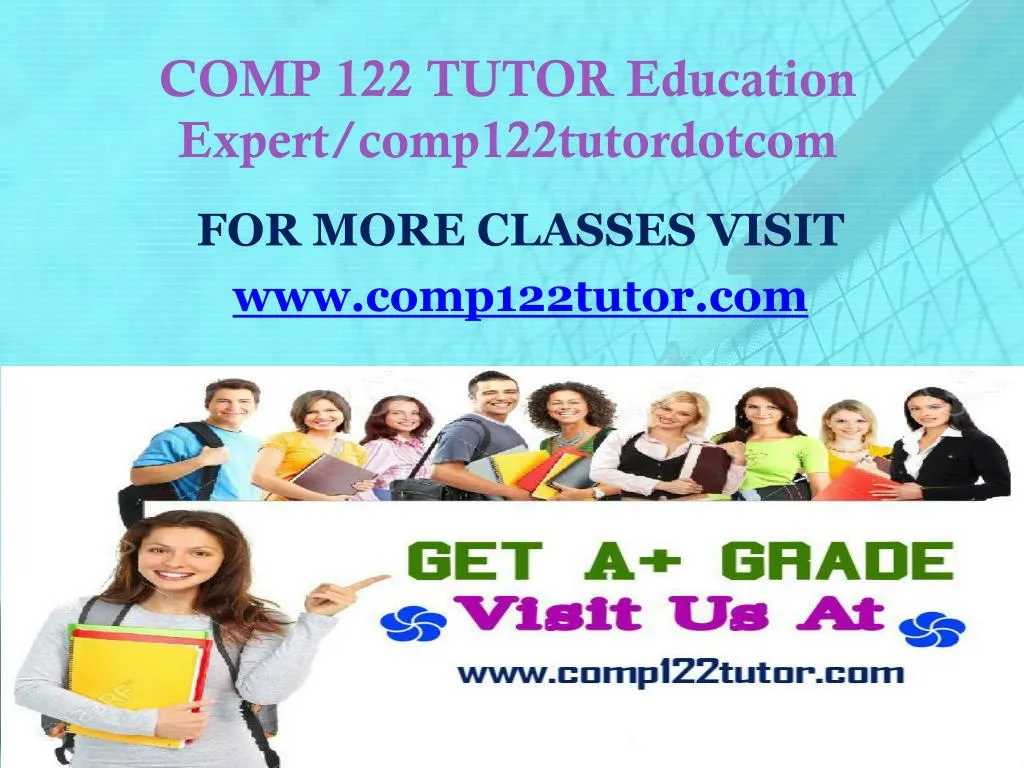 comp 122 tutor education expert comp122tutordotcom