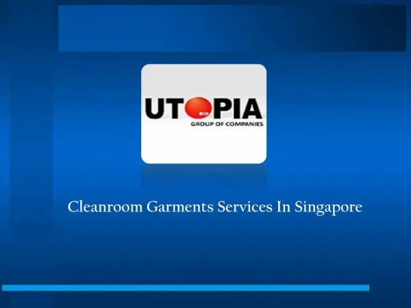 Cleanroom products in singapore
