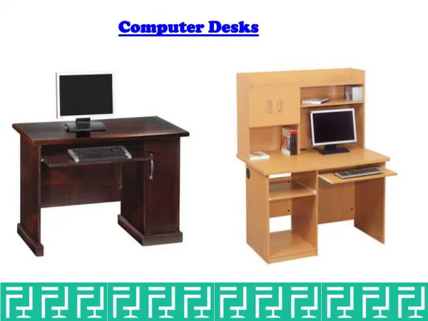 Computer desks at office stock™