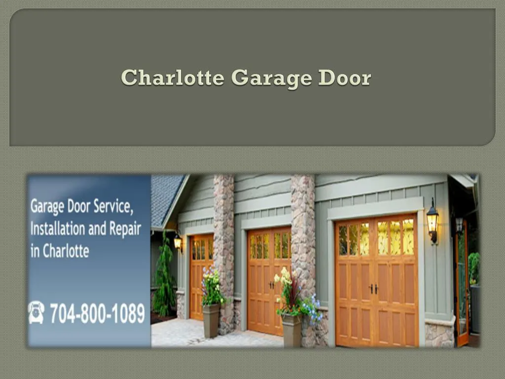 charlotte garage door