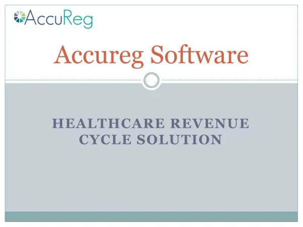 Healthcare Revenue Cycle Solution
