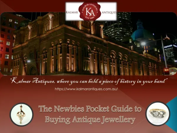Tips of purchasing timeless antique jewellery