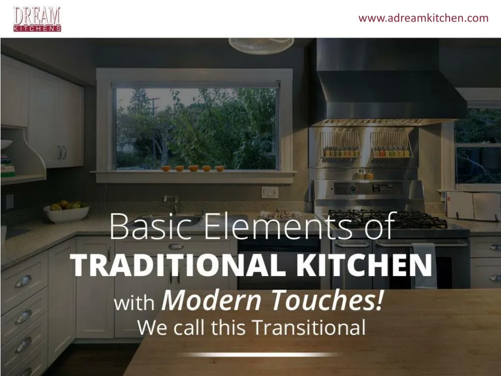 basic elements of traditional kitchen with modern touches we call this transitional