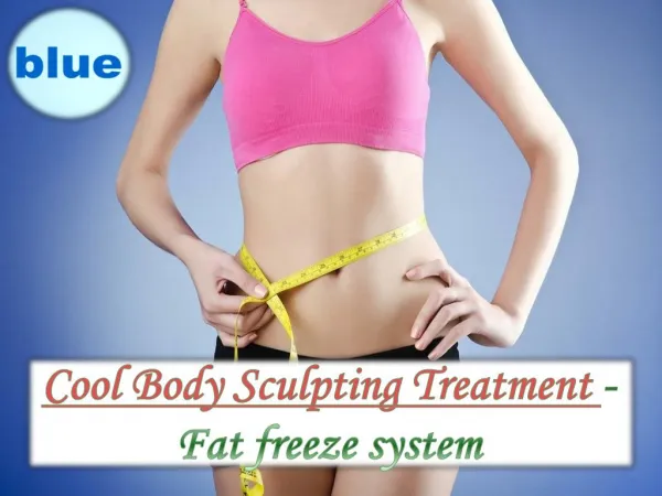 Cool Body Sculpting Treatment -Fat freeze system