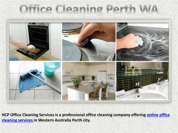 Online House Cleaning Perth Western Australia