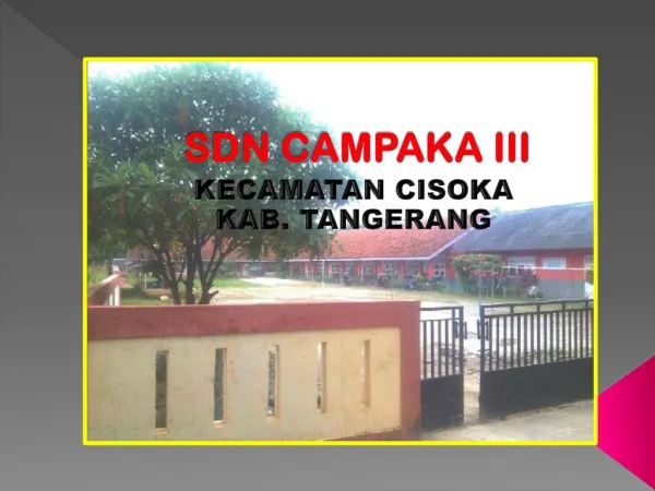 SDN Campaka III