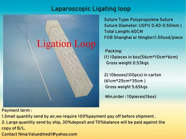 ligating loop