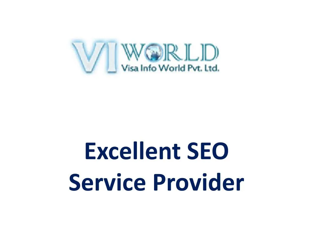 excellent seo service provider