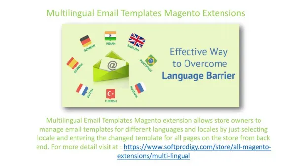 Multilingual Email Templates Magento Extensions