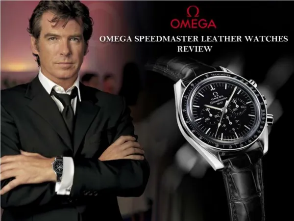 Omega Speedmaster Leather Watches Review