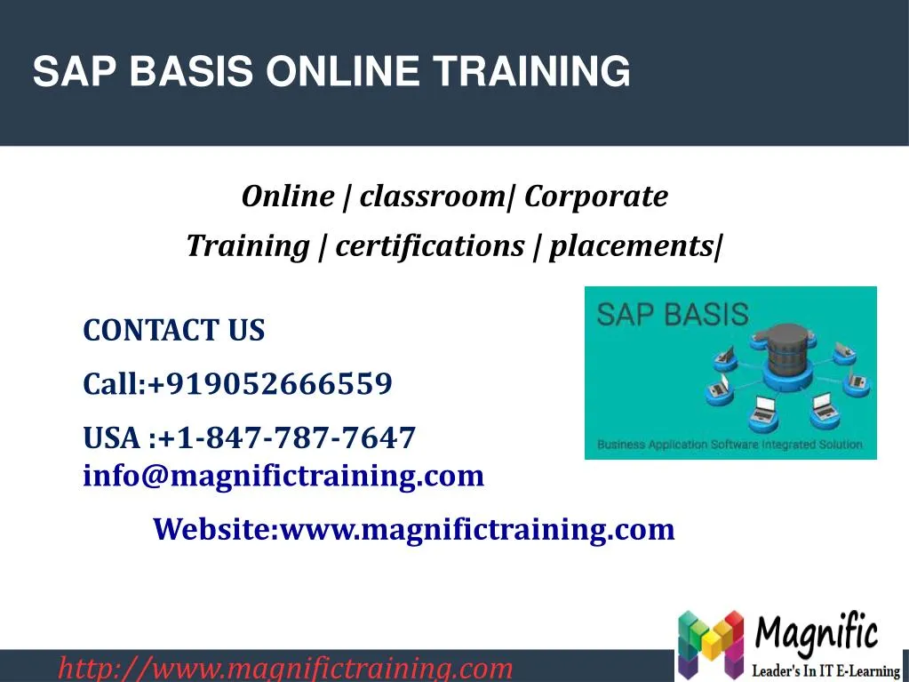 online classroom corporate training certifications placements