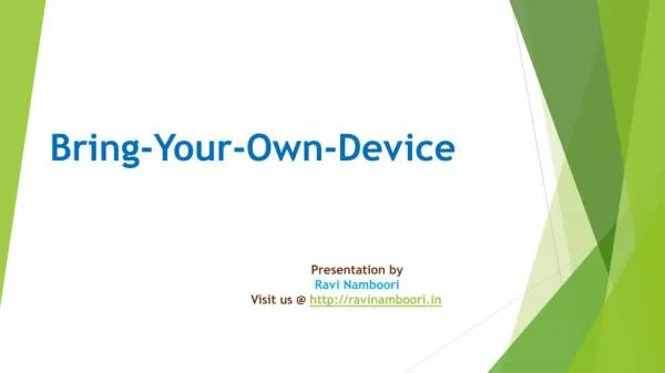 Bring Your Own Device-BYOD
