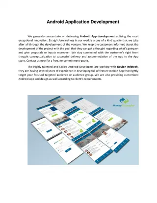 Android Application Development
